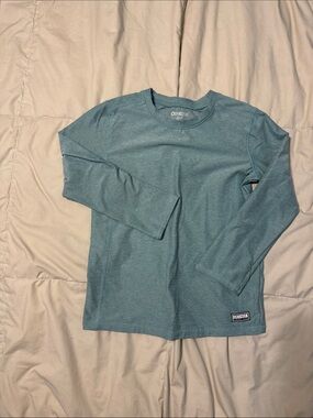 OshKosh B'gosh Heather Light Blue Long Sleeve Tee
